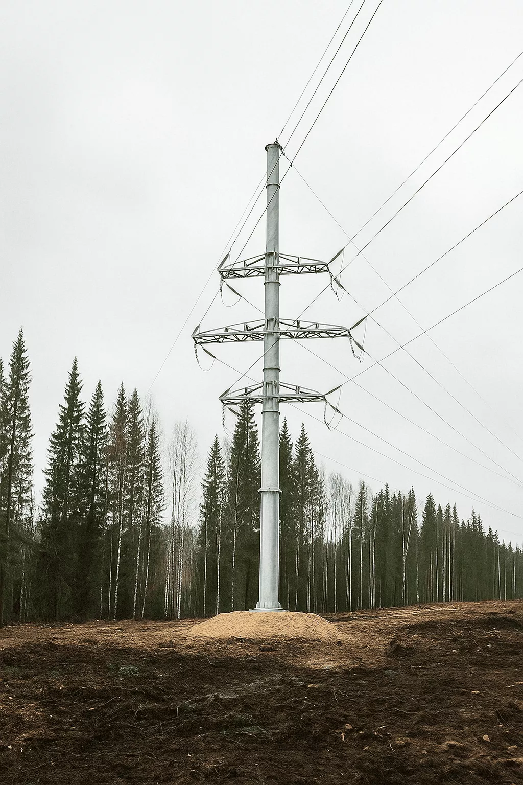 Как определить напряжение линии электропередачи по количеству и типу изоляторов