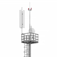Мачта радиоэлектронной защиты со стационарной короной 40 метров